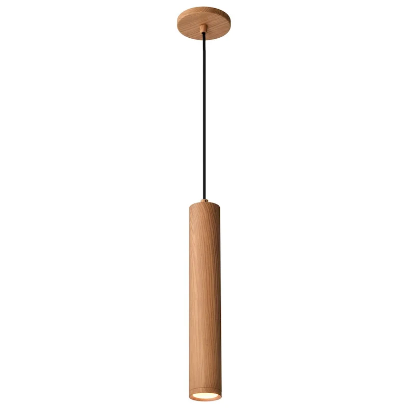 Century 12 Watt 16  LED Pendant Ash Wood Finish - Ash Wood