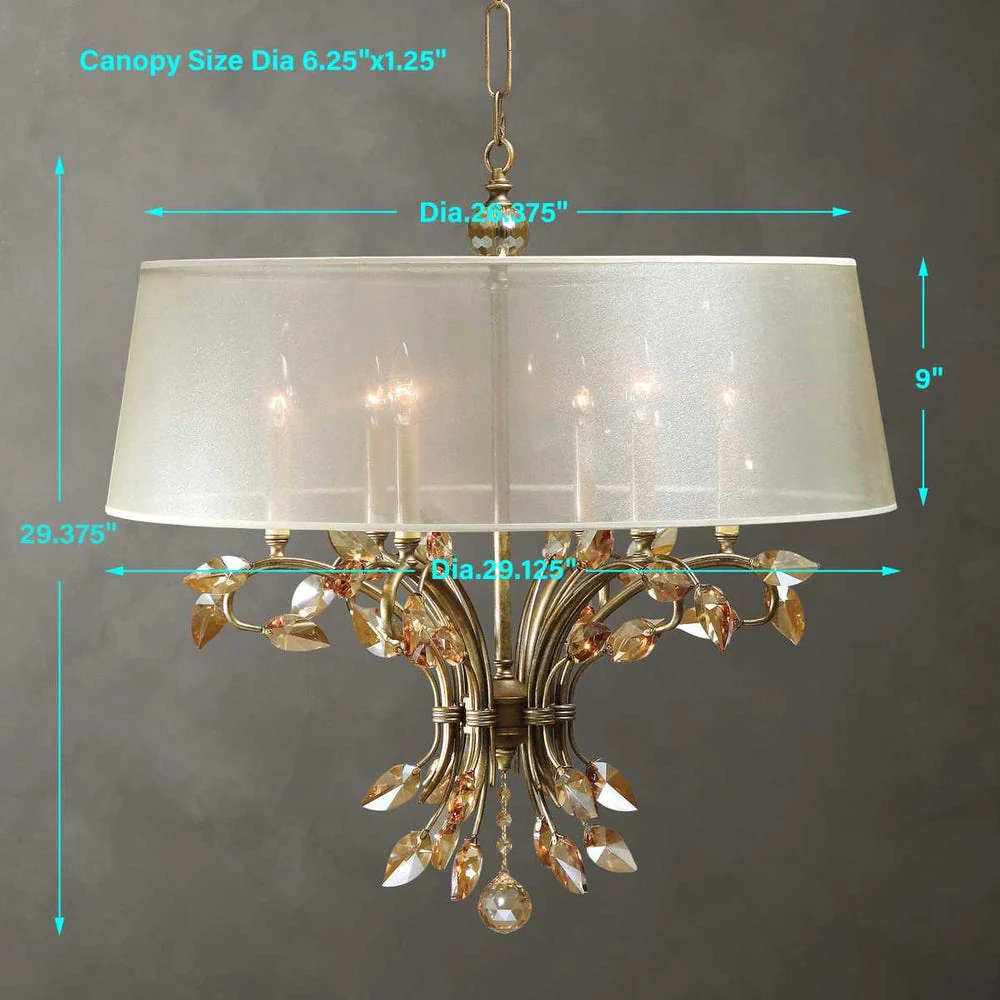 Alenya, 6 Lt Chandelier