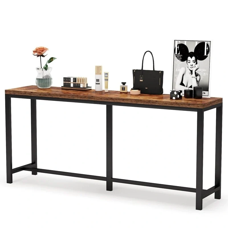 Extra Long Sofa Table, 70.9 inches Console Table Behind Couch/Sofa, Entrance Table/Bar Table