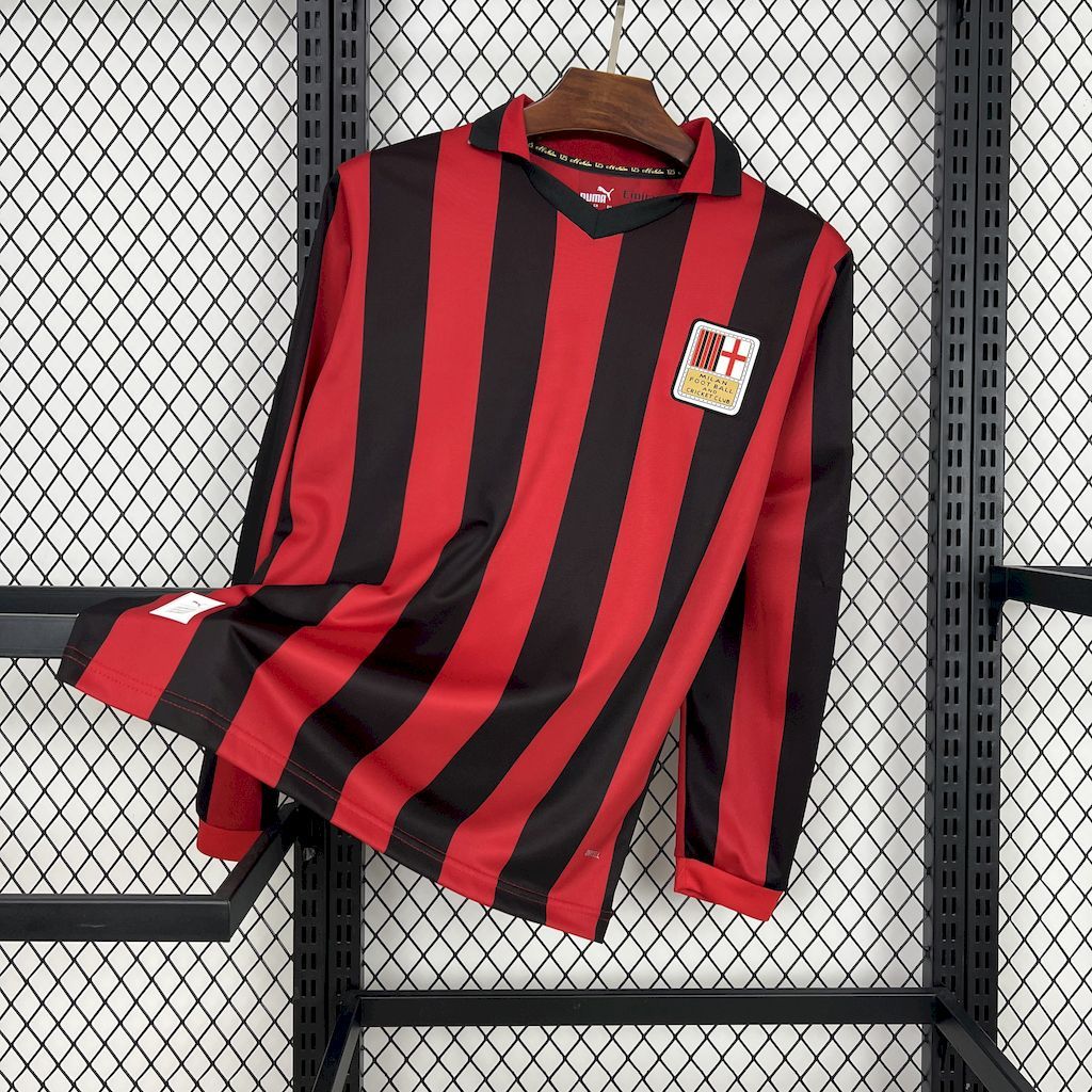 Maillot AC Milan 125e anniversaire manches longues 2024/25