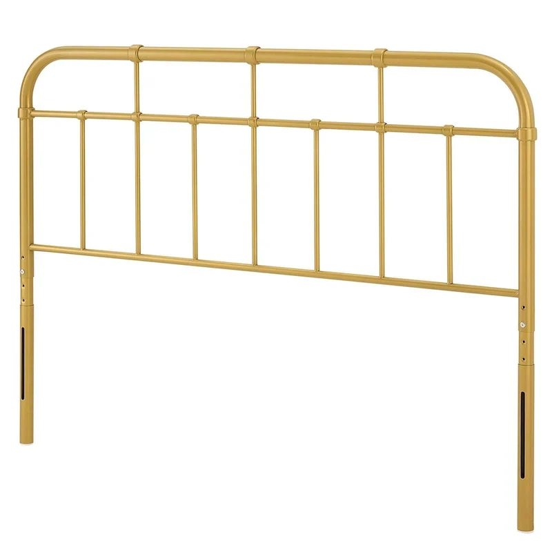 Shaffer Classic Queen Size Gold Metal Headboard