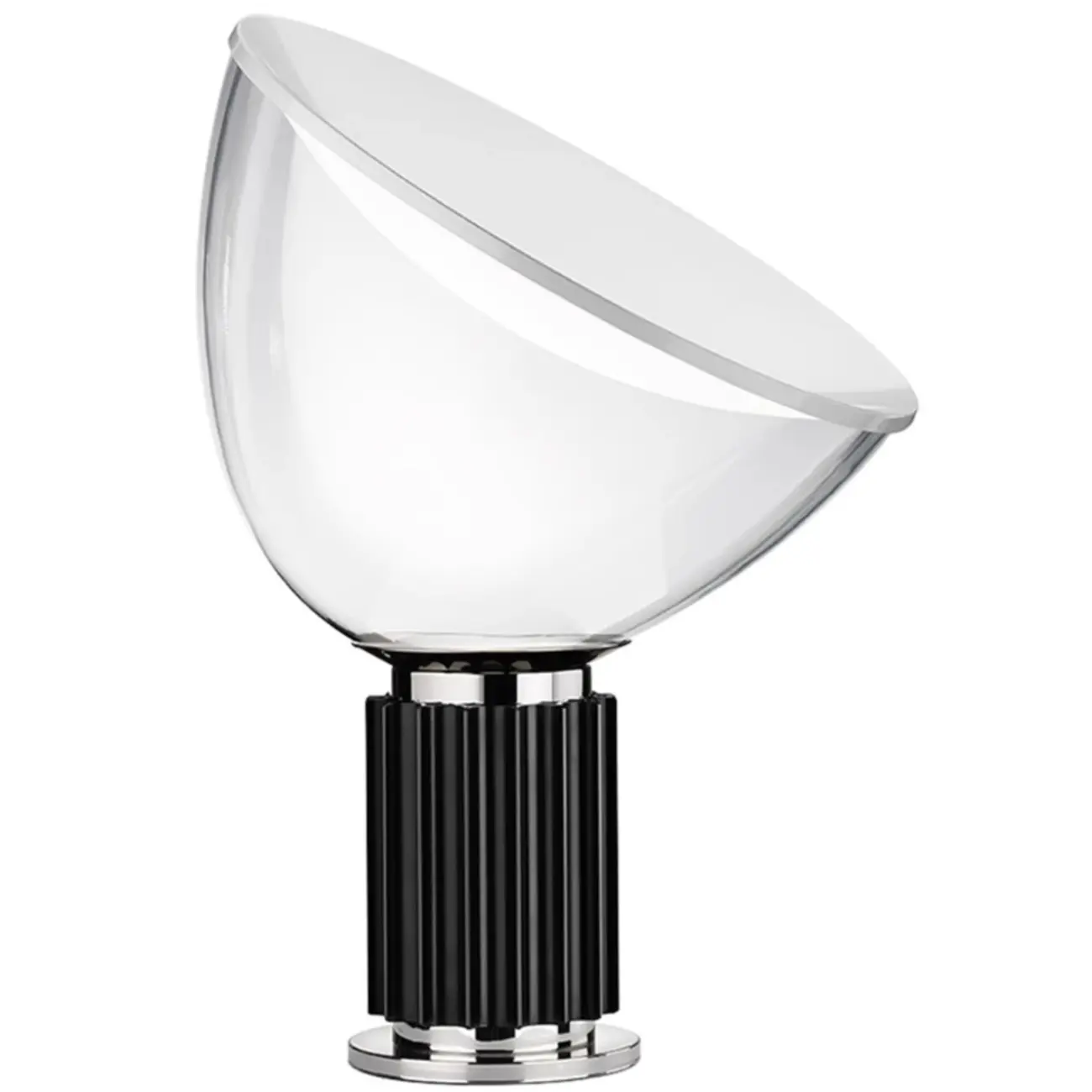 Modern Glass Dome Table Lamp with LED Options