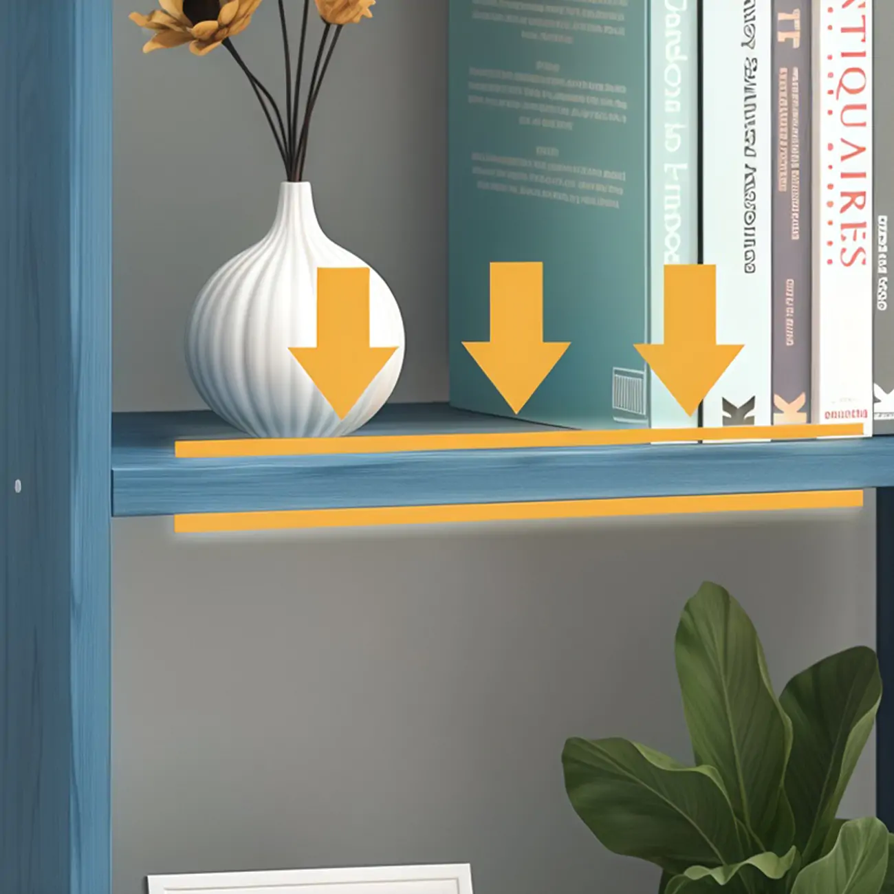 Modern Tall Wood Spacious Shelves 2-Drawer Nightstand