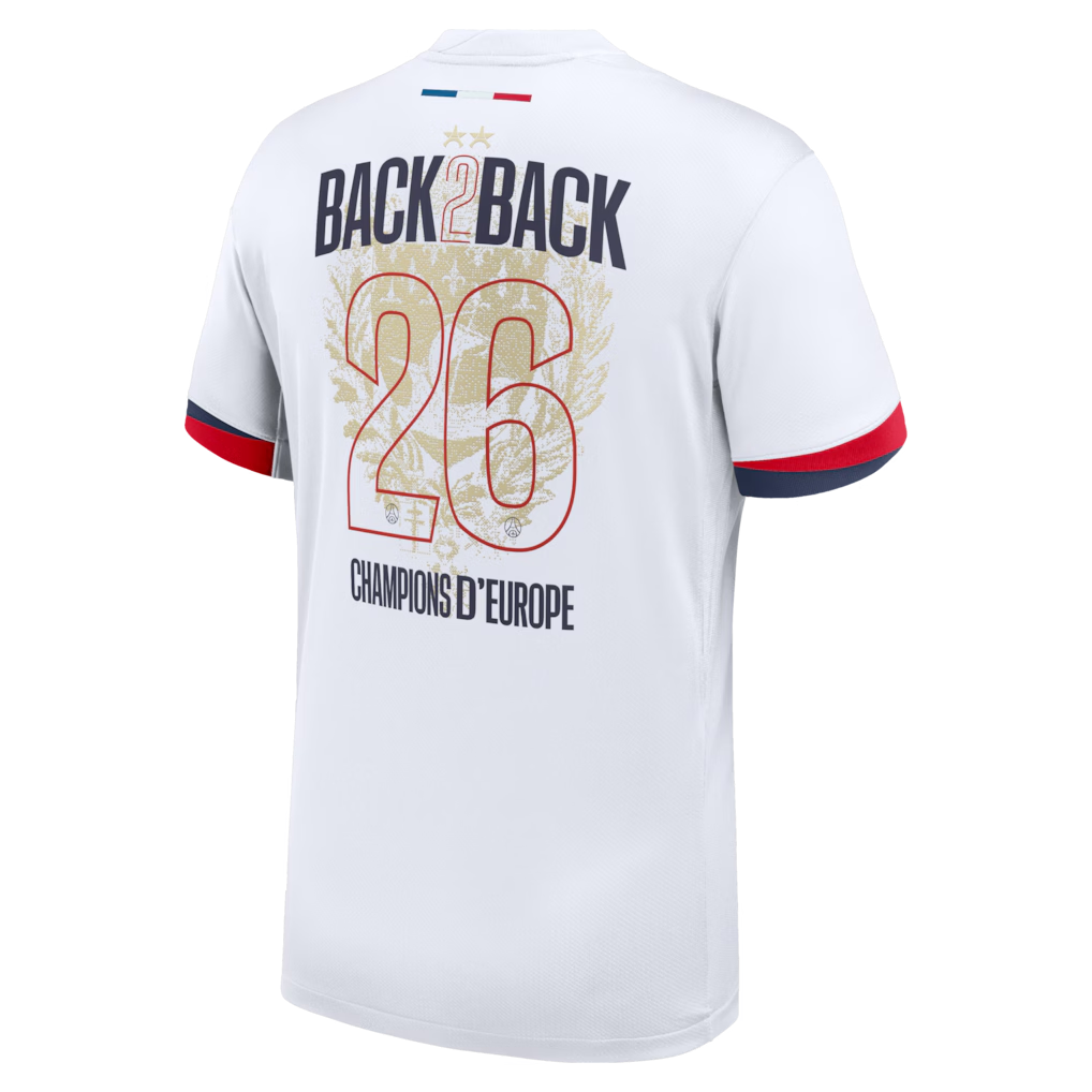 Maillot PSG extérieur 2025/26 AVEC LES 2 ÉTOILES ⭐️ ⭐️
