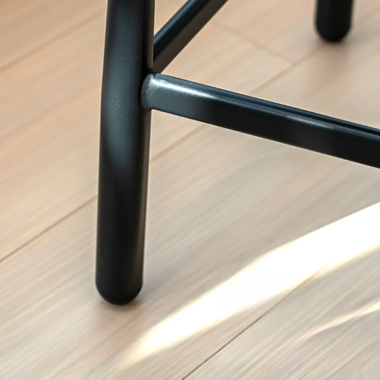 Mid Century Modern Square Upholstered Bar Stools Counter Height