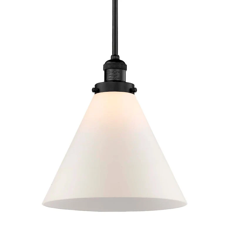 Innovations Lighting X-Large Cone Single Light 12  Wide Pendant with