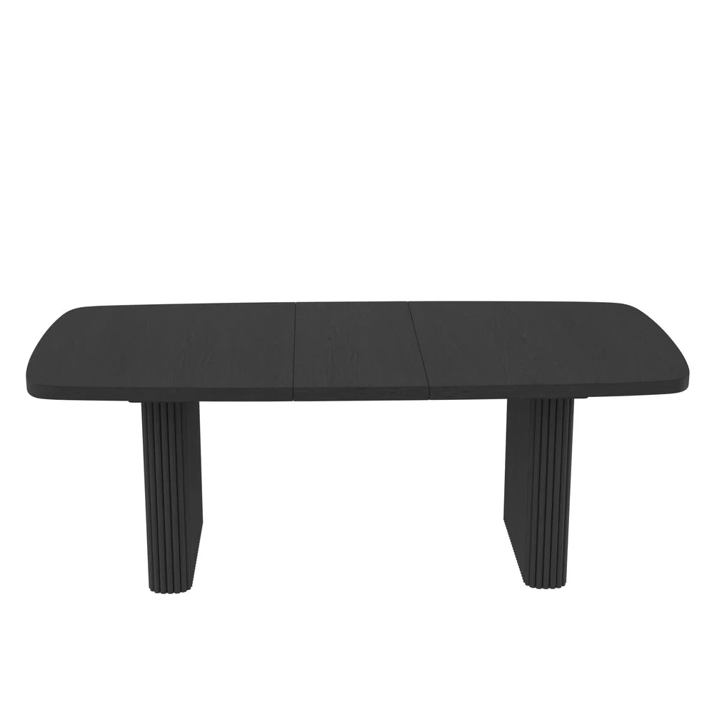Carrie Black Extension Dining Table