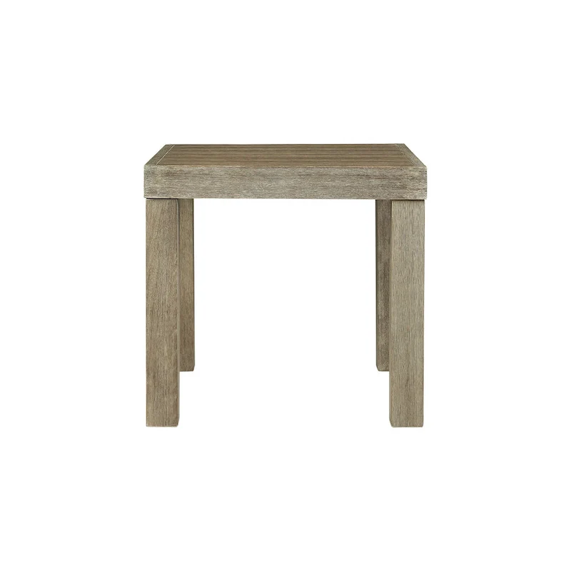 Silo Point Brown Square End Table