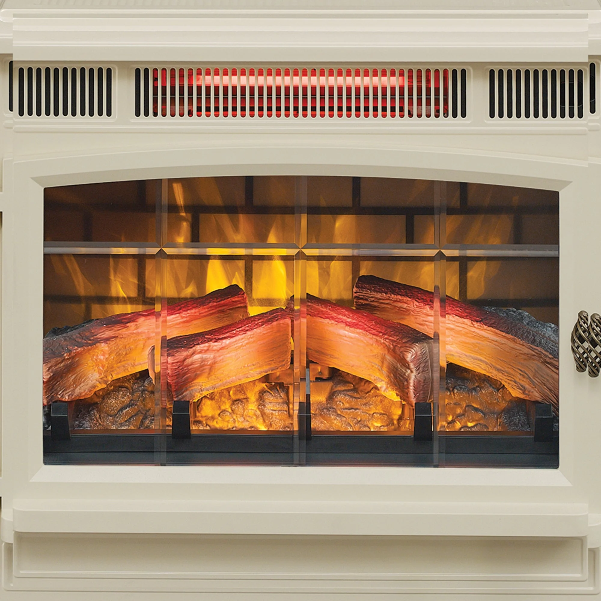 duraflame? Electric Infrared Fireplace Stove Heater with 3D Flame Effect