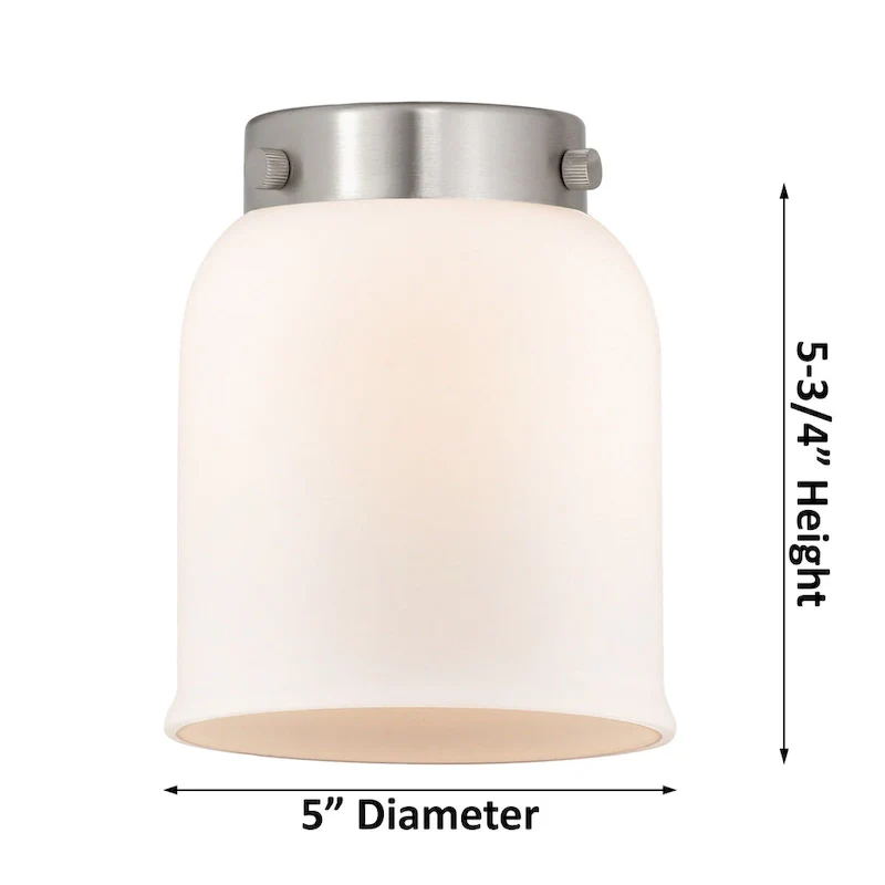 Innovations Lighting Small Bell 5  Wide Adjustable Mini Pendant