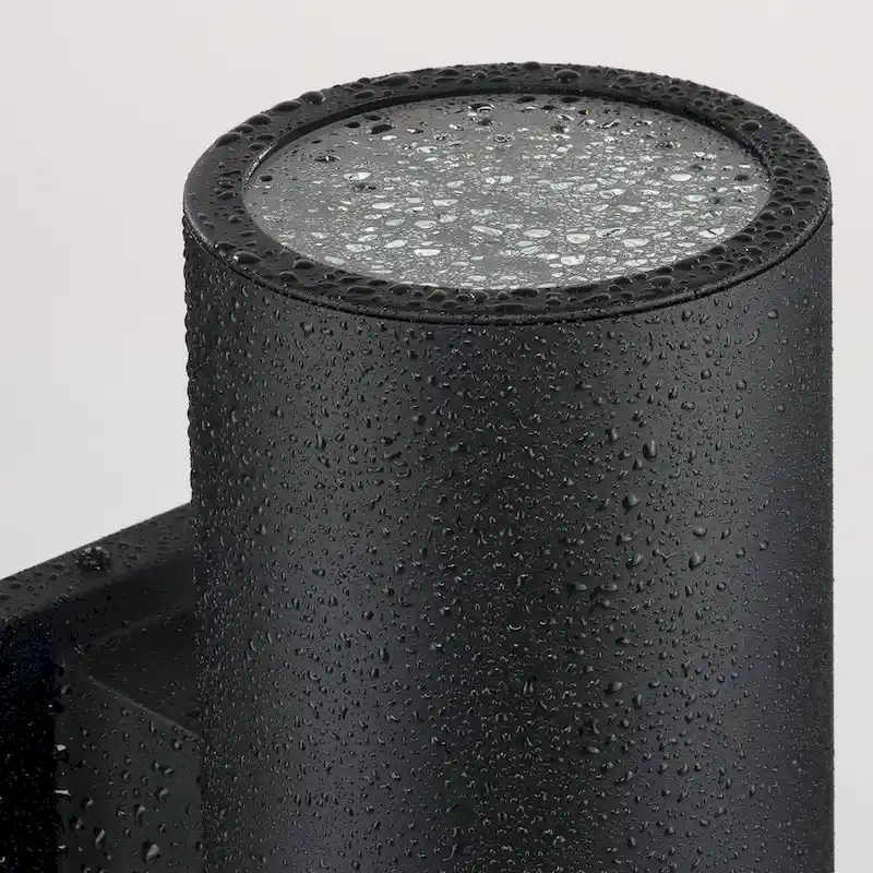 Cylinder Lens Collection Black 5-Inch Round Cylinder Cover - 0.83  x 5  x 5