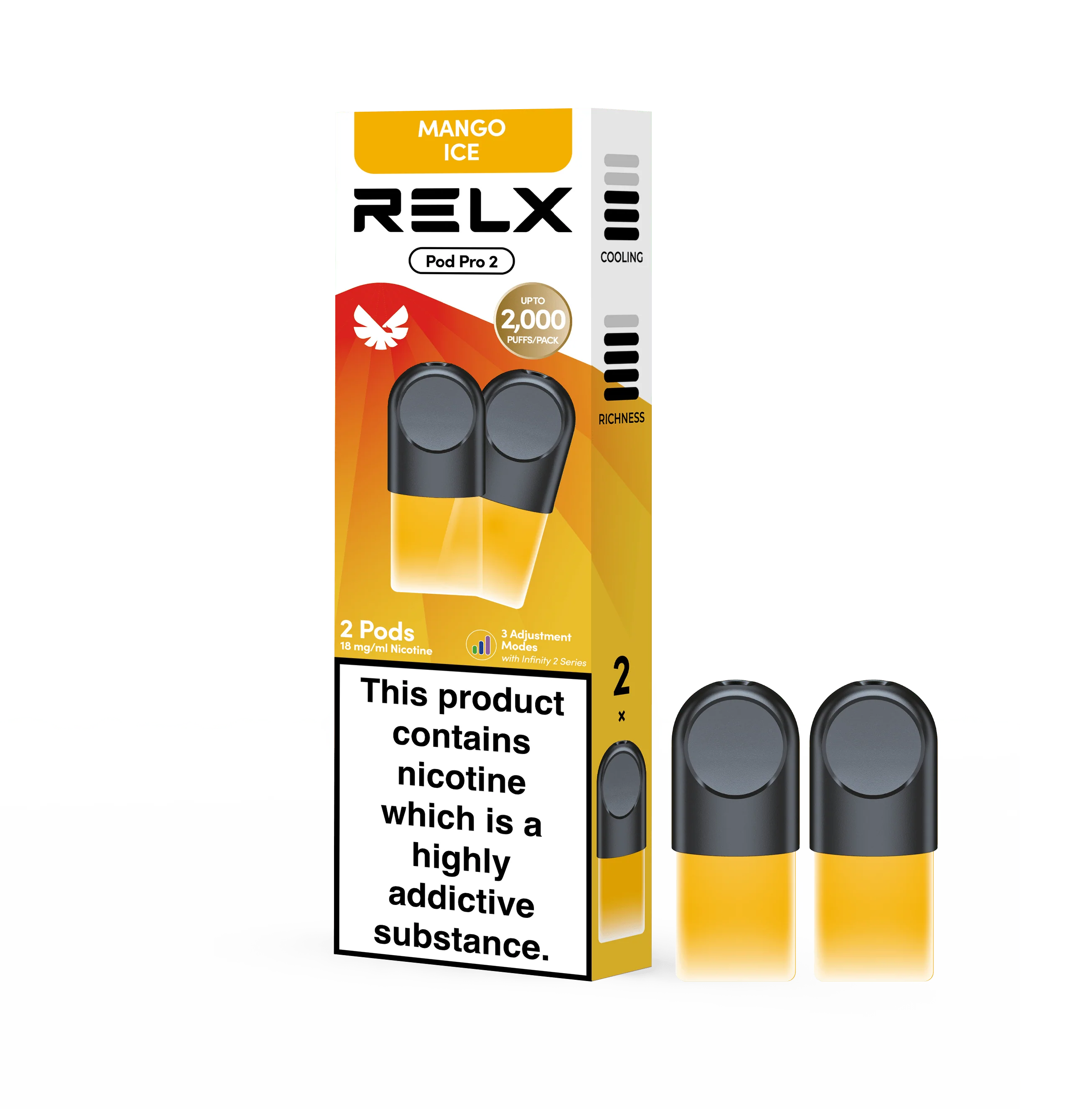RELX Pod Pro Mango Ice