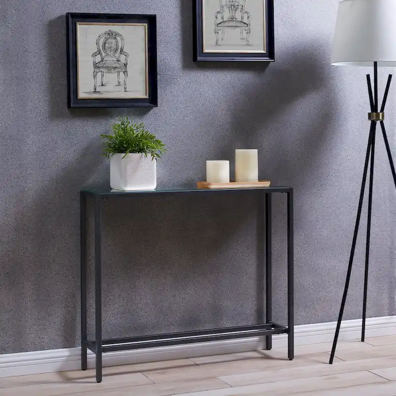 SEI Furniture Ham Narrow Console Table