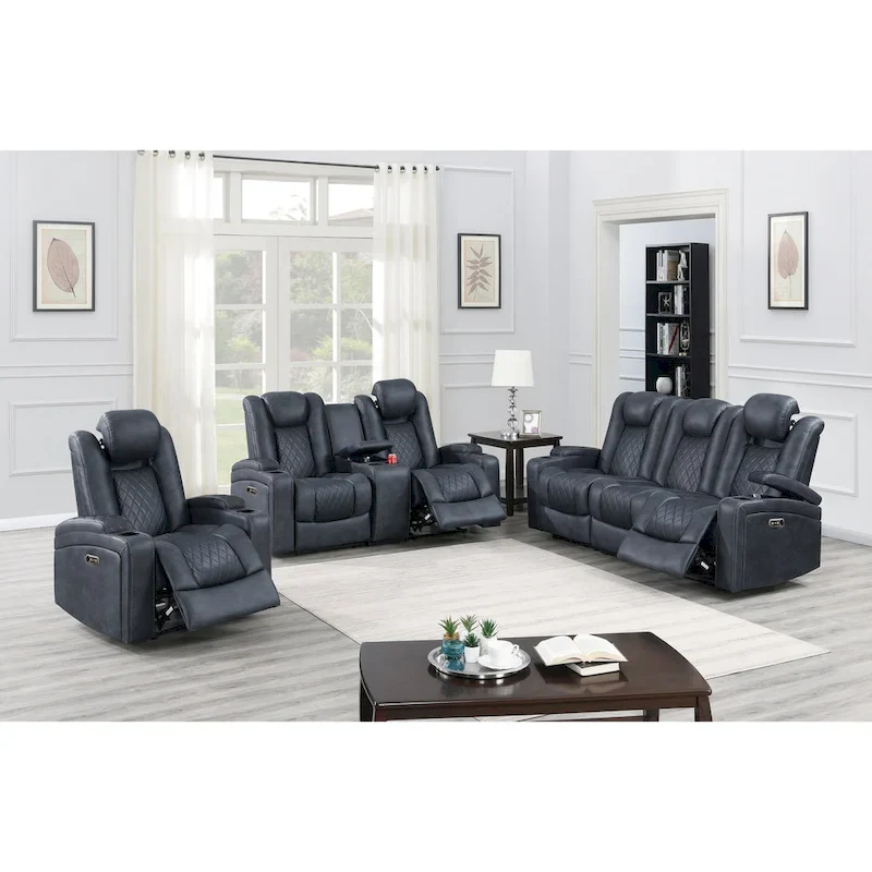 Power Recliner With Cup Holders