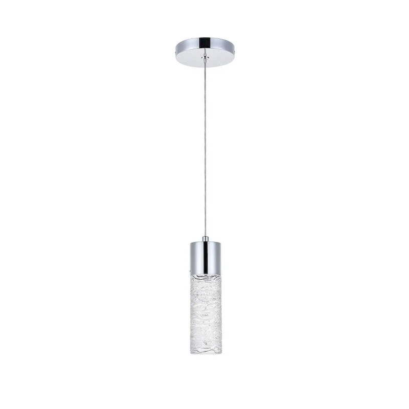 Constellation 1 light Chrome LED Pendant