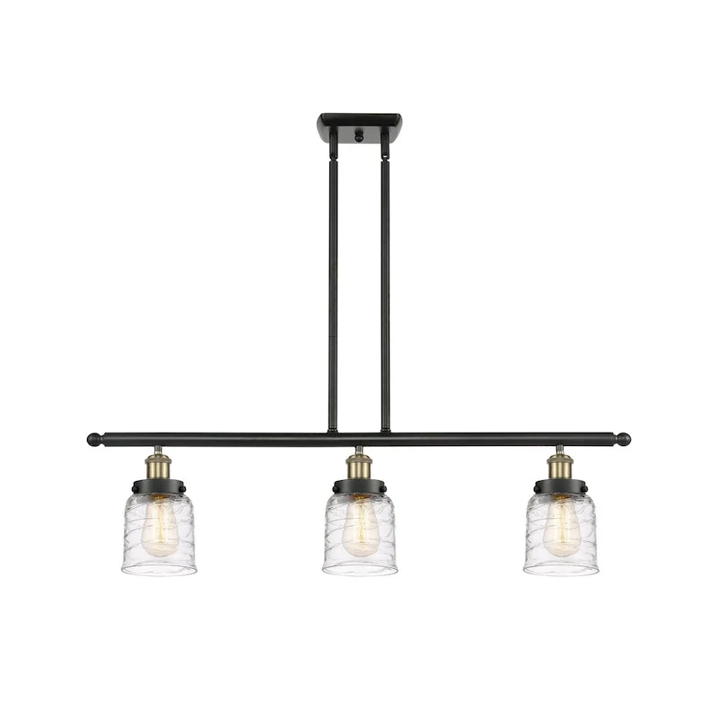 Innovations Lighting Bell - 3 Light 36  Island Light - 5  Shade