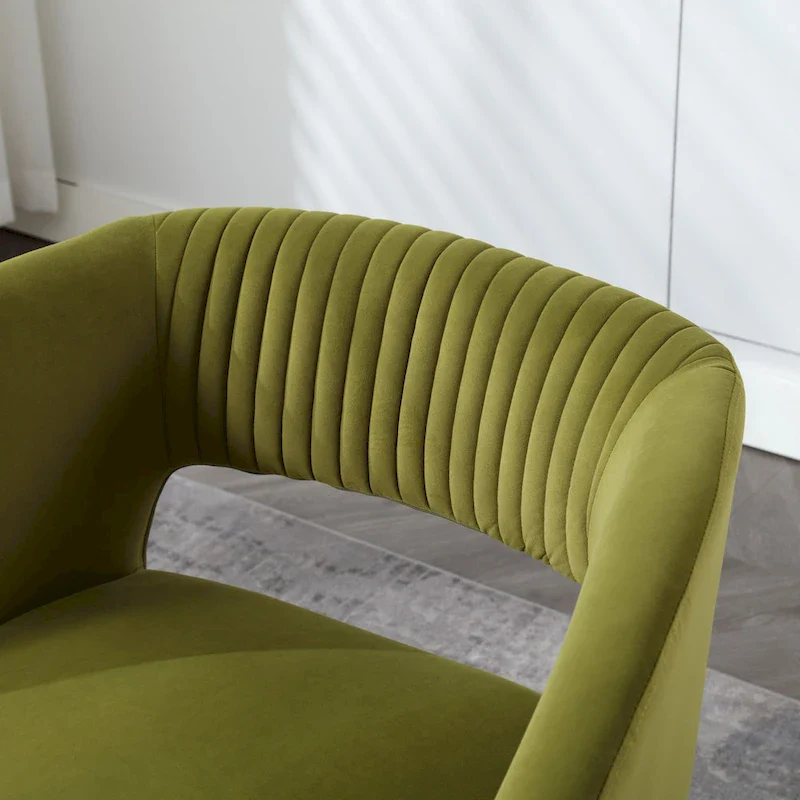 Upholstered Tufted Living Room Chair