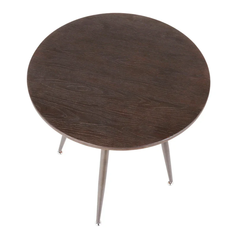 Carbon Loft Barton Industrial Round Dinette Table