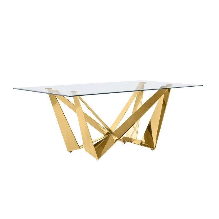 Best Quality Furniture Glass Dining Table