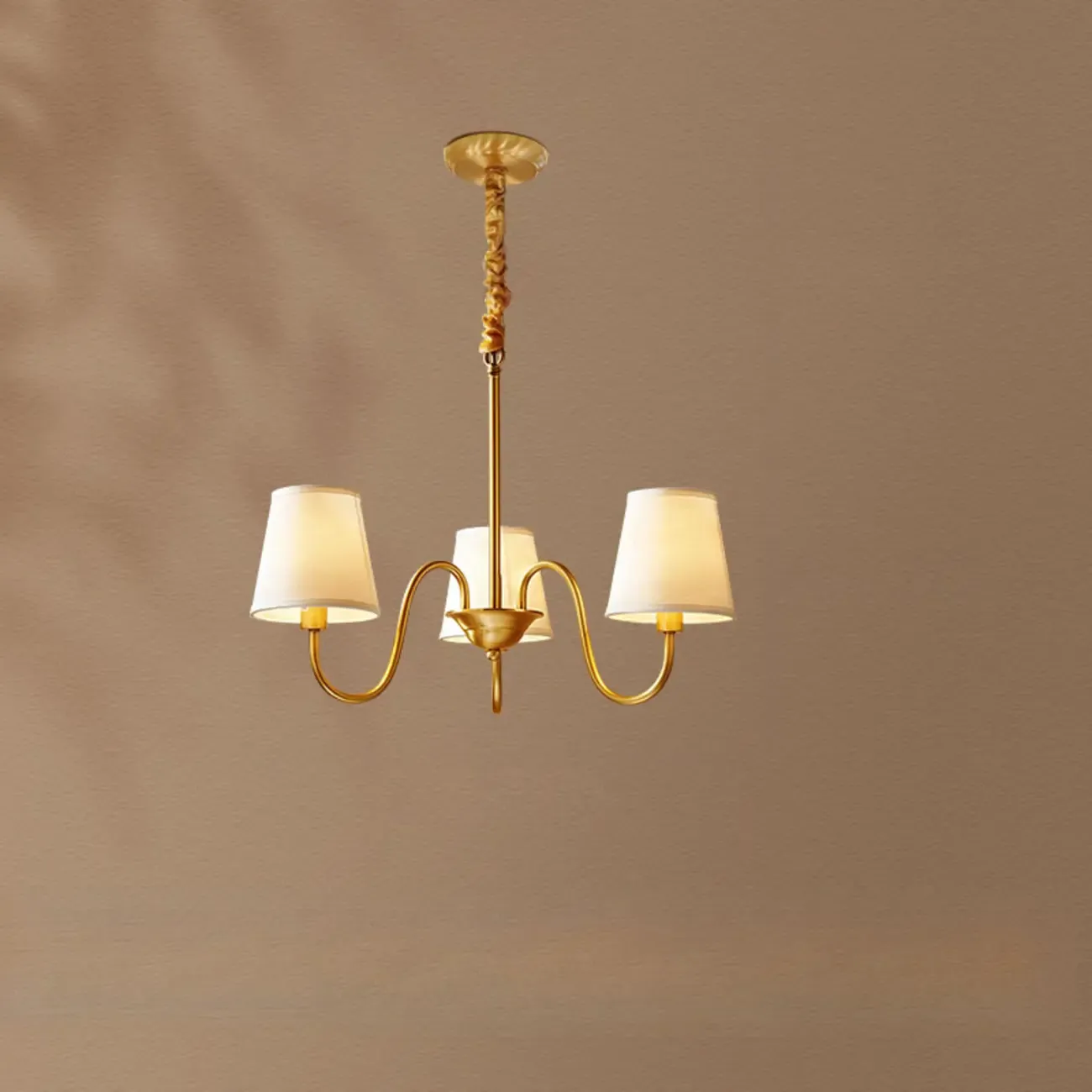 Elegant Modern Hanging Chandelier with Adaptive Height