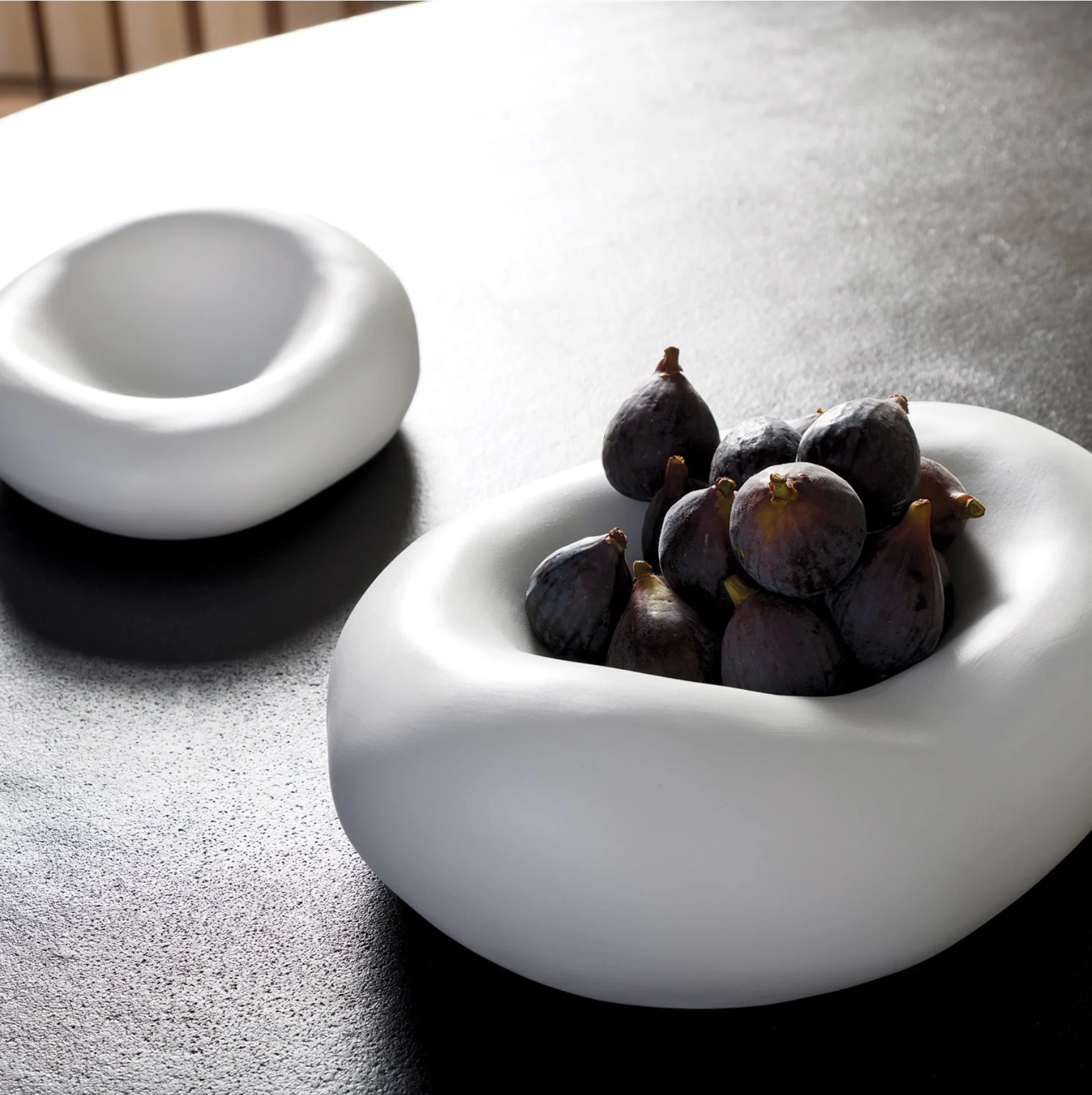 APEX DINING TABLE-BLACKENED FINISH