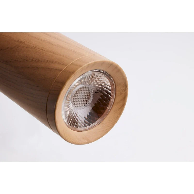 Century 12 Watt 16  LED Pendant Ash Wood Finish - Ash Wood