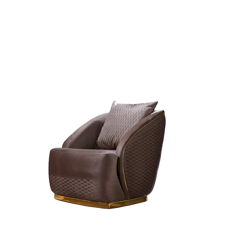 Ella 3-piece Living room Set Square Arms