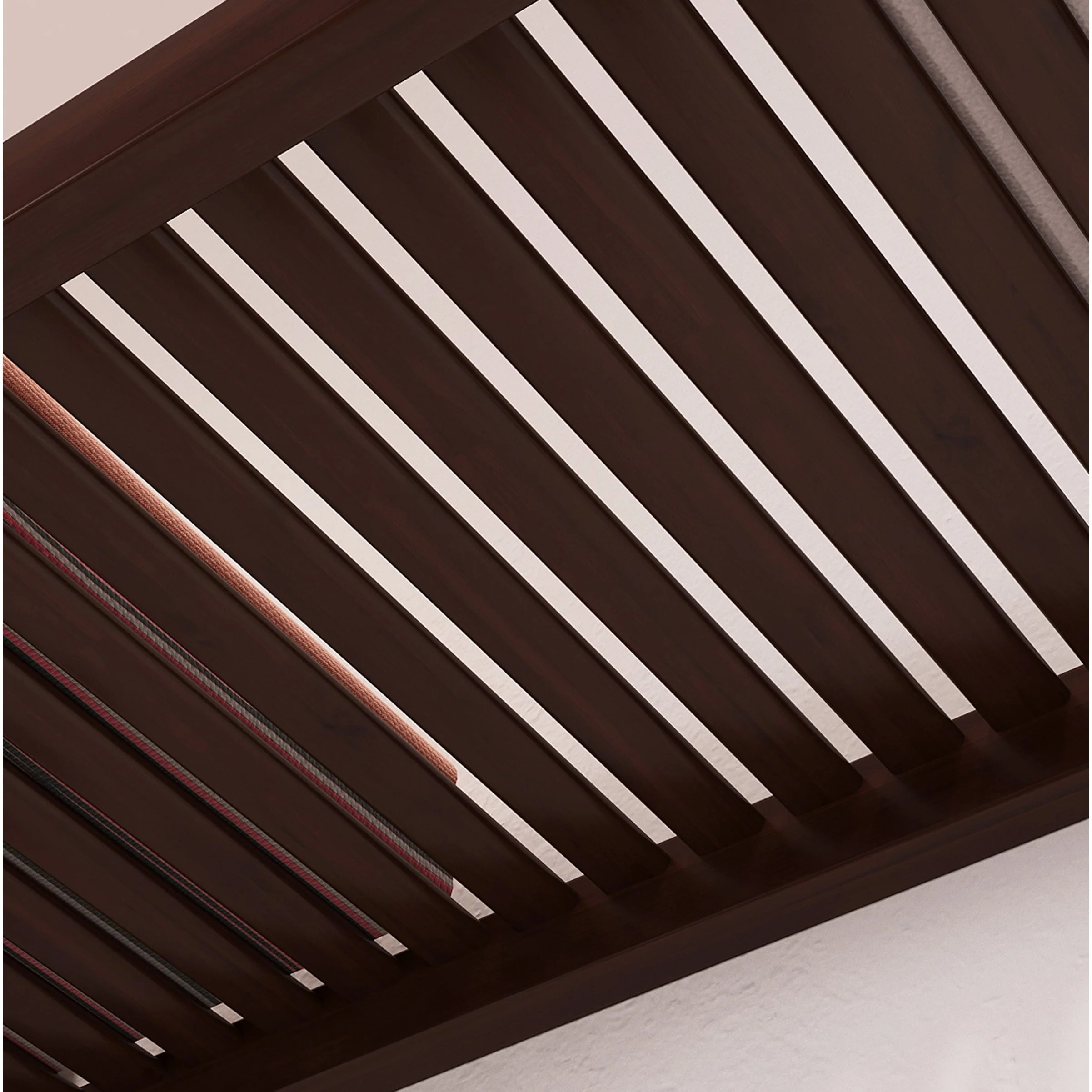 John Louis Home Solid Wood Reach-In Simplicity Closet System Espresso