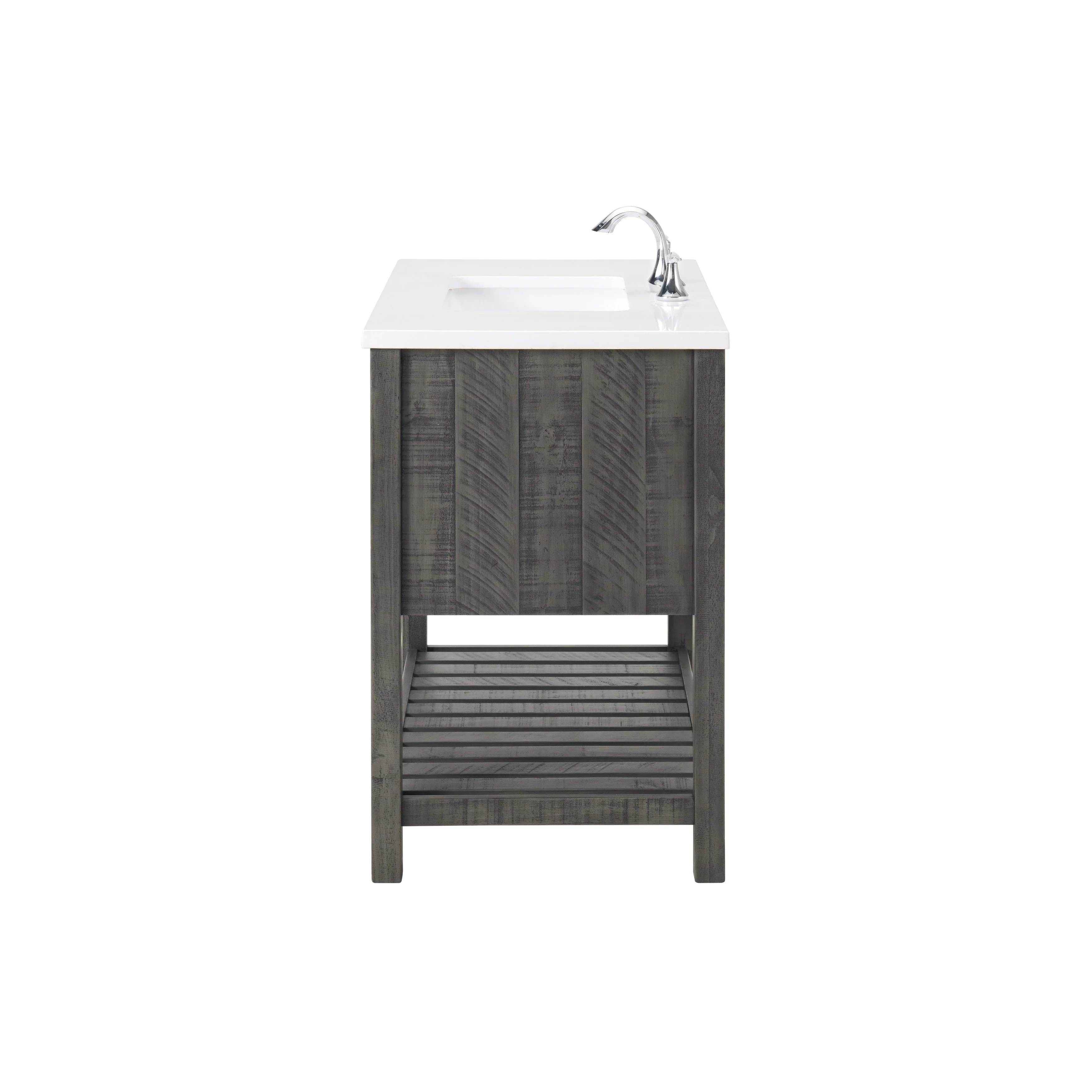 Monterey 37 Farmhouse Single Bathroom Vanity with Top