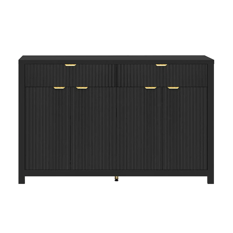 Storage Sideboard Cabinet with 3-Level Adjustable Shelves