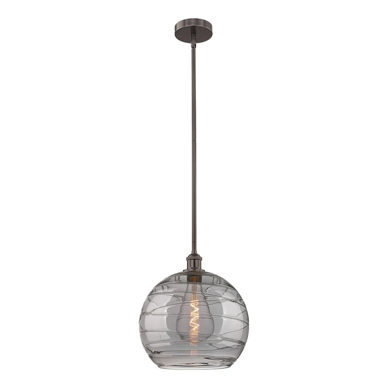 Innovations Lighting 616-1S 15 14 Athens Deco Swirl Pendant Athens
