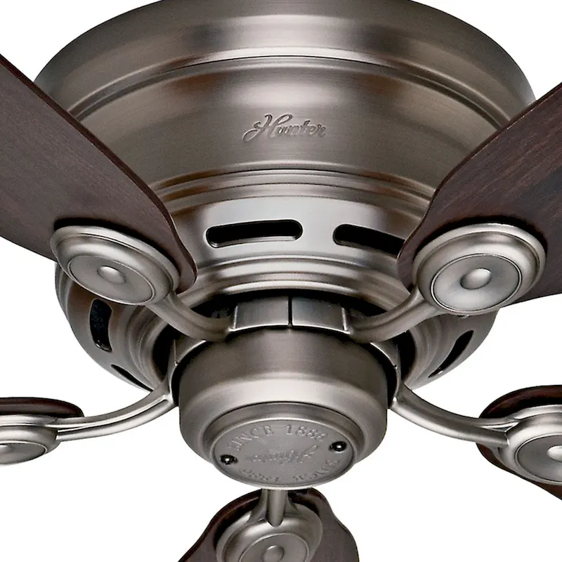 Hunter Low-profile 42-inch White 5-blade Ceiling Fan