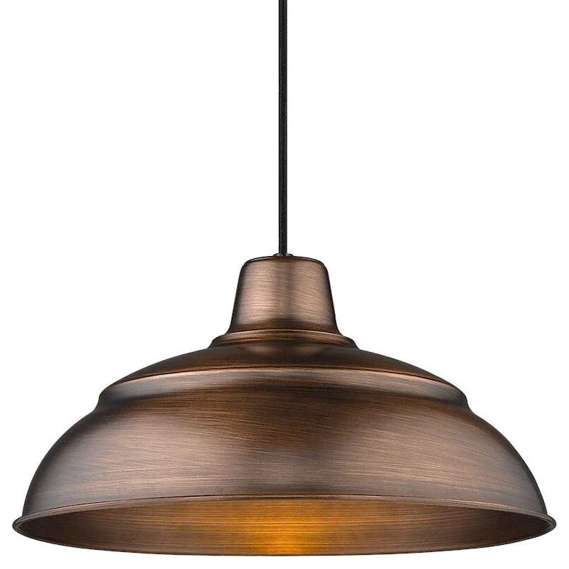 Millennium Lighting R Series Single Light 17  Wide Pendant