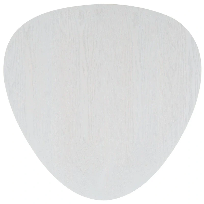 SAFAVIEH Luann White/ Black Lacquer Side Table - 19.6 x 19.6 x 23.6 - 20Wx20Dx24H