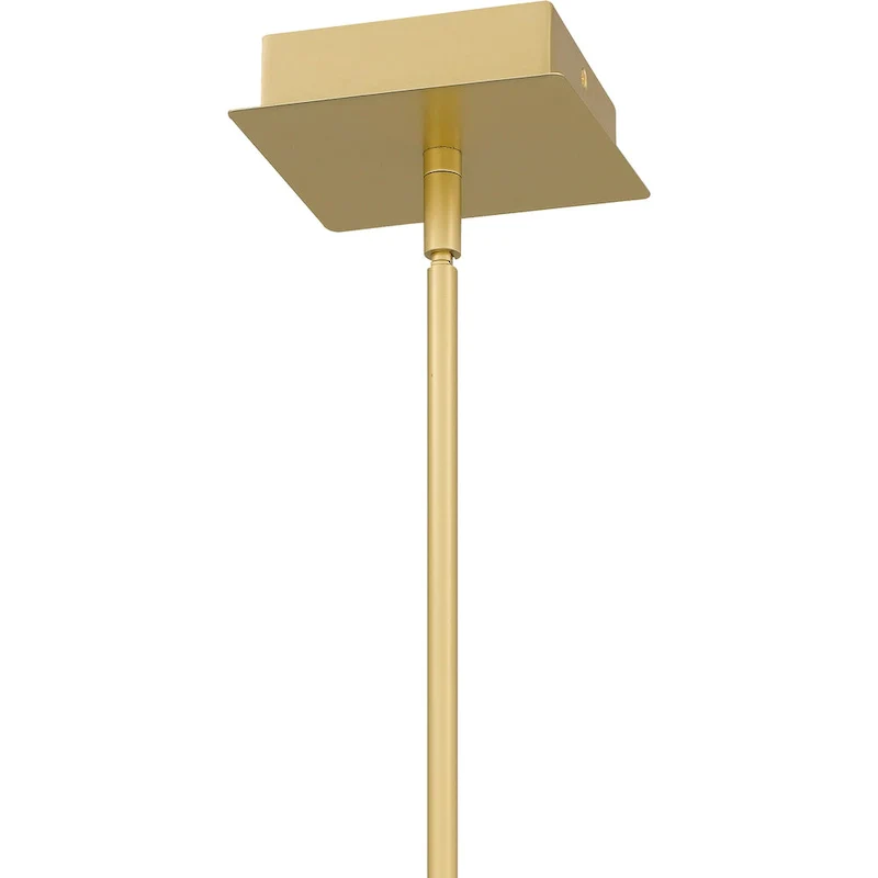 Dazzle Integrated LED Soft Gold Pendant - Soft Gold