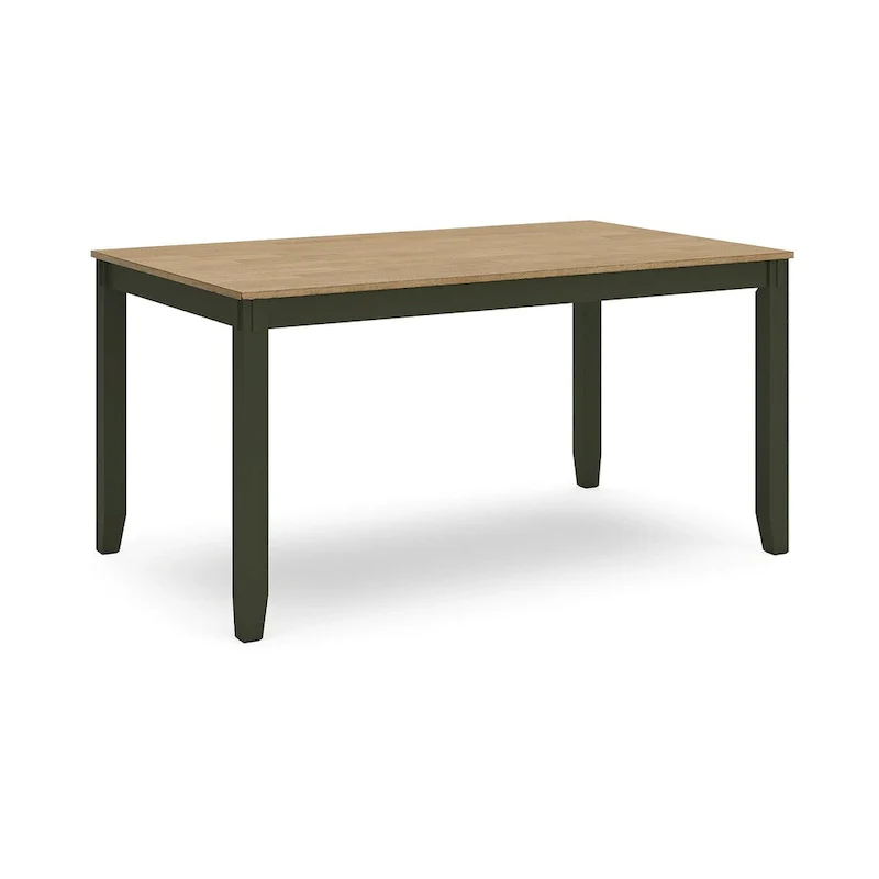 Signature Design by Ashley Gesthaven Dining Table with 4 Chairs and Bench (Set of 6)