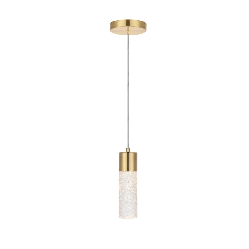 Elegant Lighting Constellation Single Light 5  Wide LED Suspension