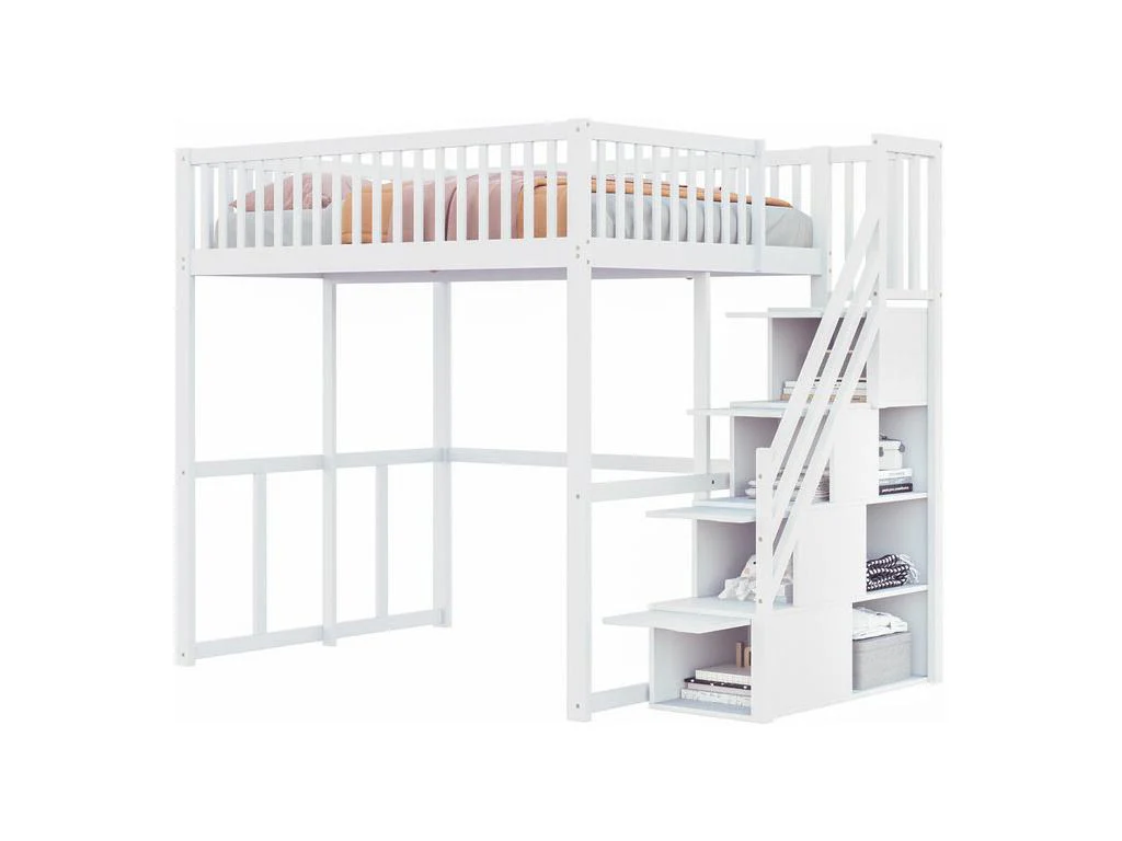 Bed - Blanc (inclus)