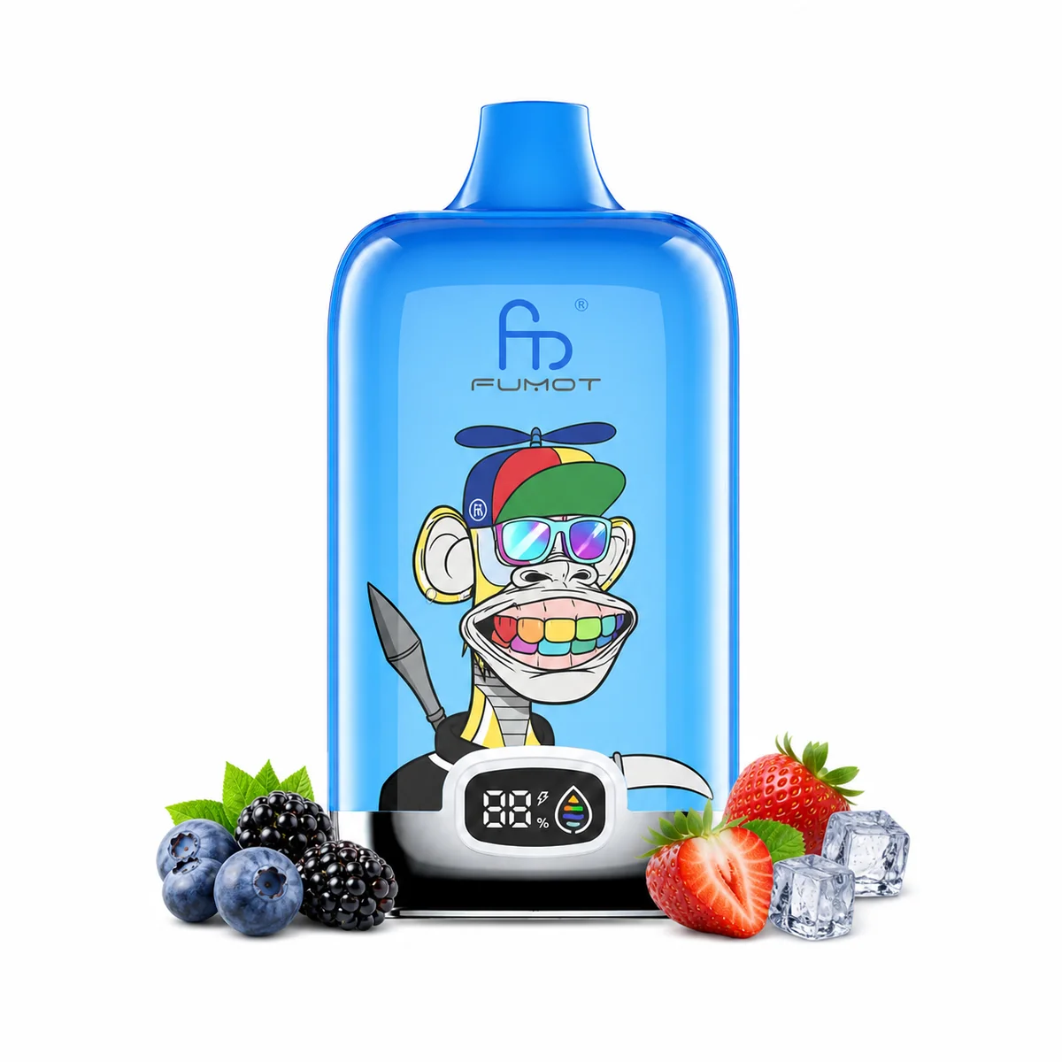 Fumot Digital Box 12000 Ice Pop – Einweg-Vape, Produktansicht