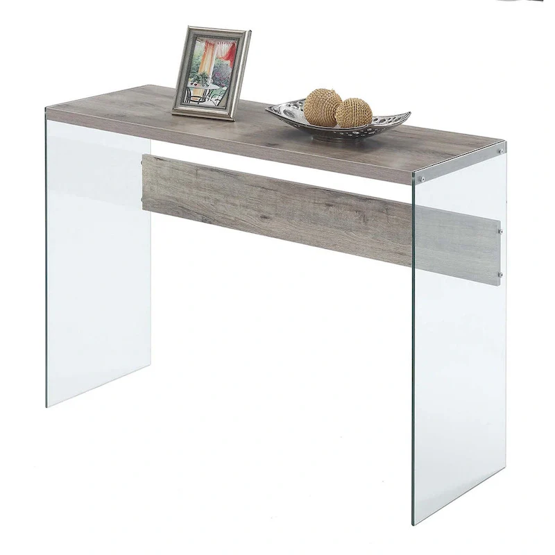 Convenience Concepts SoHo Glass Console Table/Desk