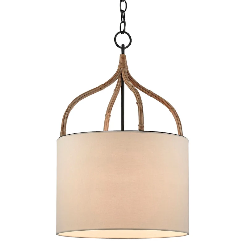 Currey & Company Dunning Pendant - 24.25 h x 15.5 dia