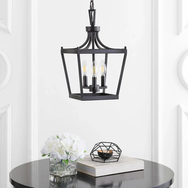 SAFAVIEH Lighting Soka 3-light Pendant - 10 x10 x21-93  - 10Wx10Dx93H