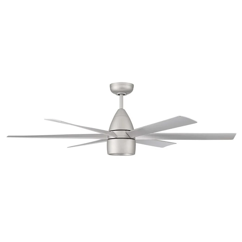 Craftmade Quirk 54  6 Blade LED Ceiling Fan with Remote Control