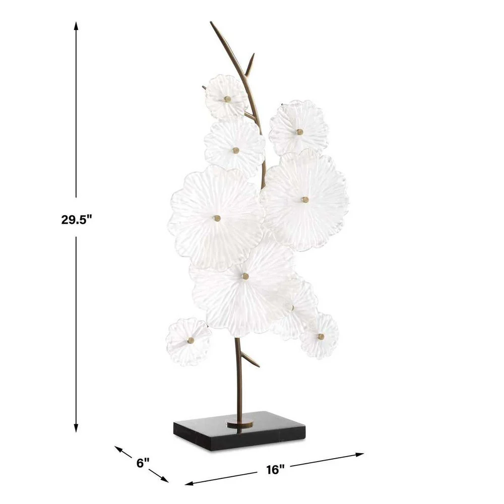 Glass Garden Sculpture