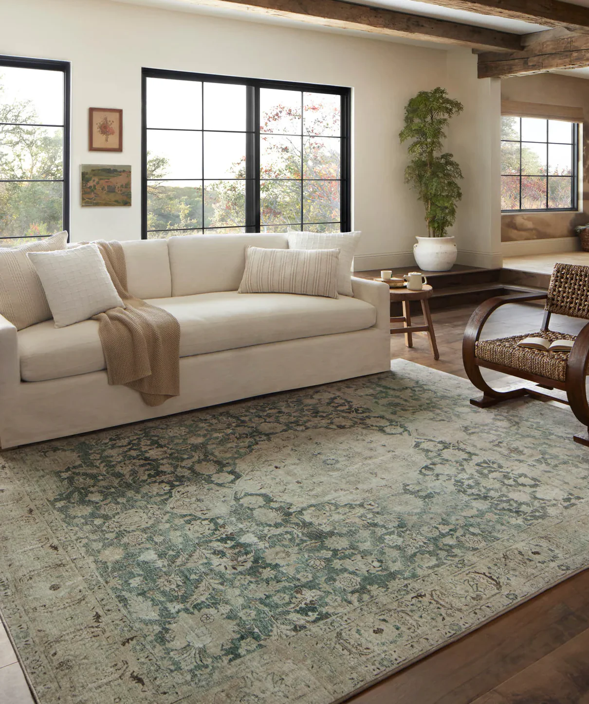 Sinclair Jade/Sand Rug