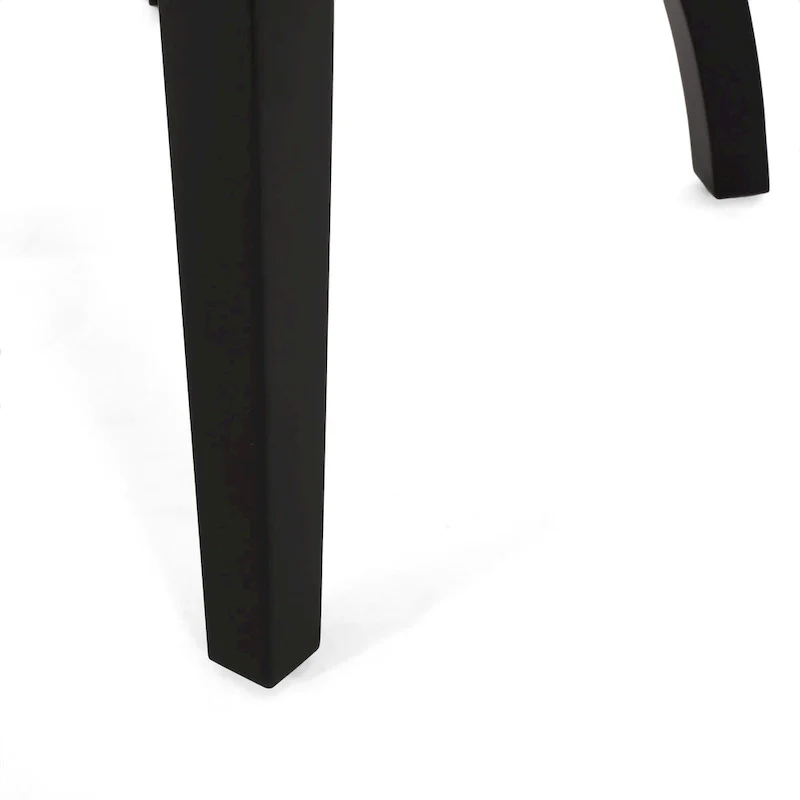 Currant Cane Upholstered Rubberwood Dining Chairs by Christopher Knight Home- Set of 2