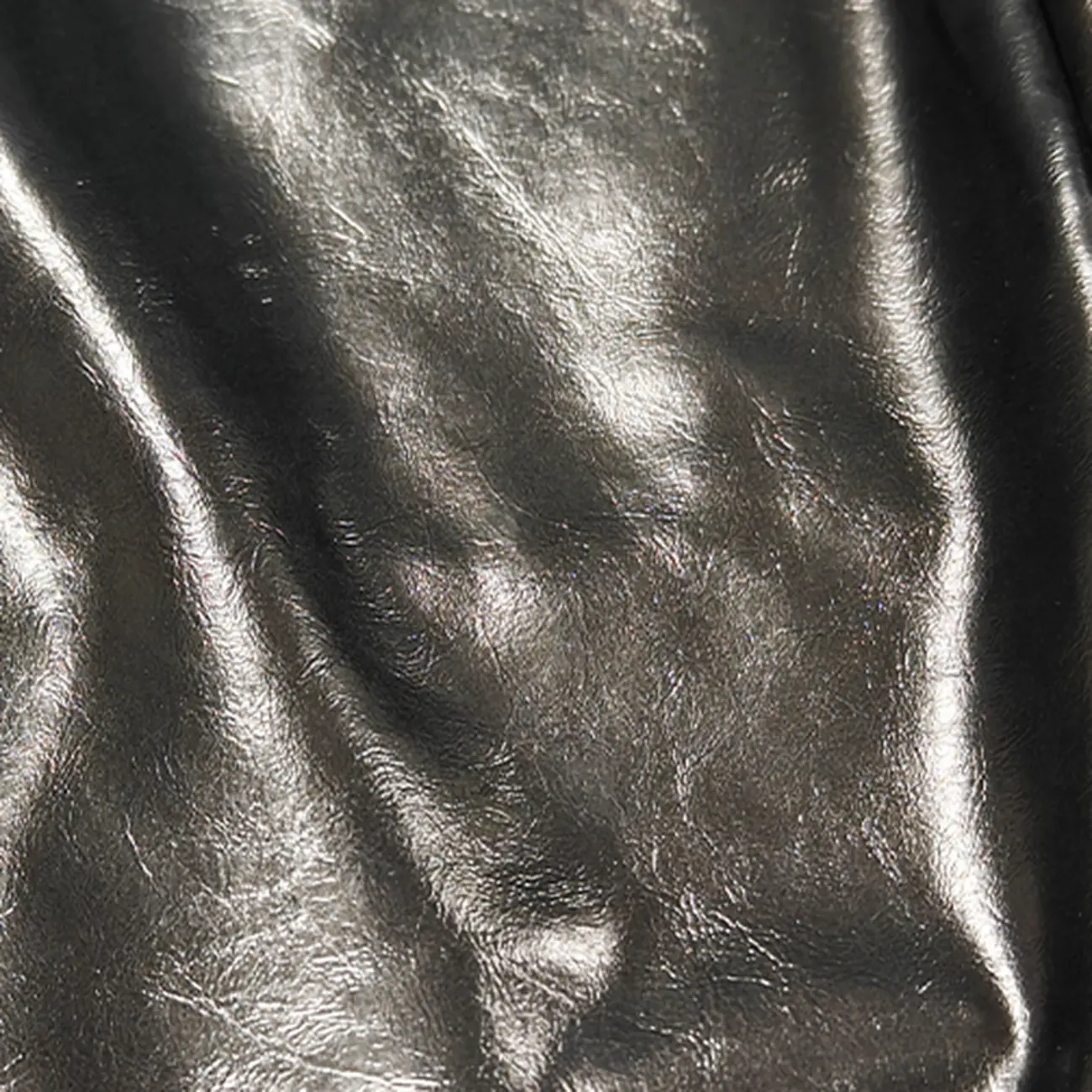 Modern Oiled Leather Mid-Back Accent Armchair