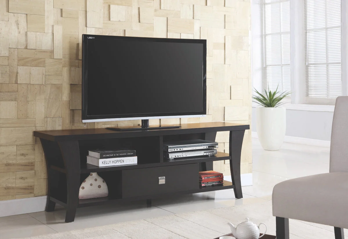 Cappuccino 60 TV Stand with Tapered Legs