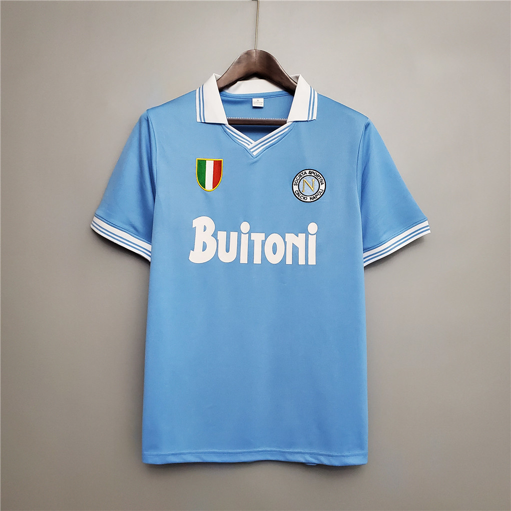 Maillot Retro Naples domicile 1986/87