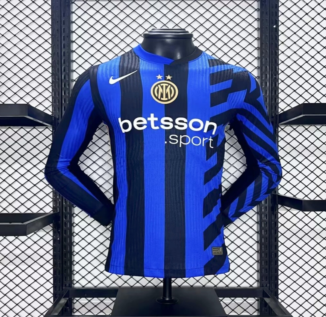 Maillot Inter Milan domicile manches longues 2024/25